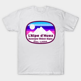 Ski Alpe d'Huez France Skiing Winter Sports Snowboarding Auvergne-Rhône-Alpes T-Shirt